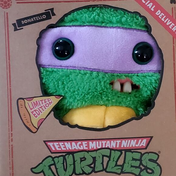 Fuggler Teenage Mutant Ninja Turtles Donatello Spin Master Limited Edition Plush - Picture 2 of 4